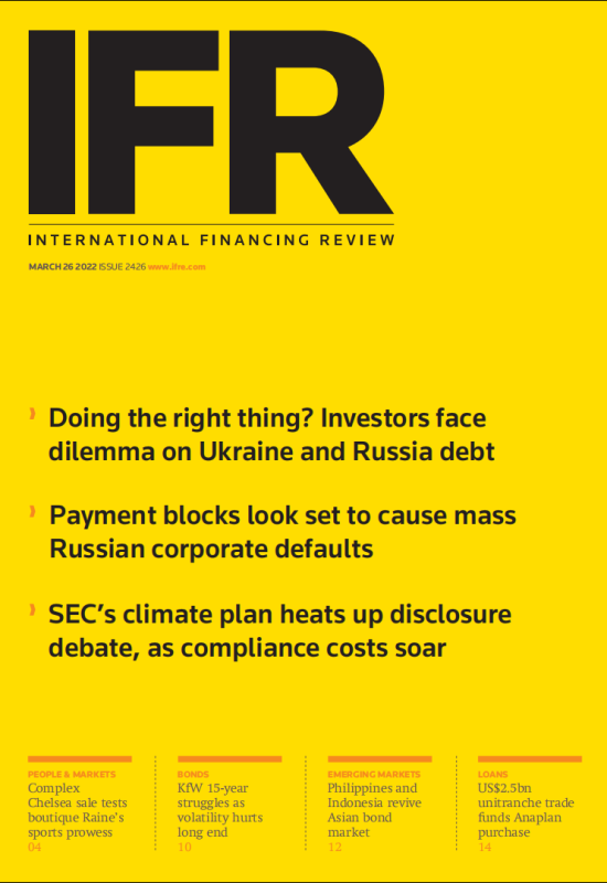 IFR Magazine国际金融评论2022年3月份合集 原版外刊高清无水印PDF