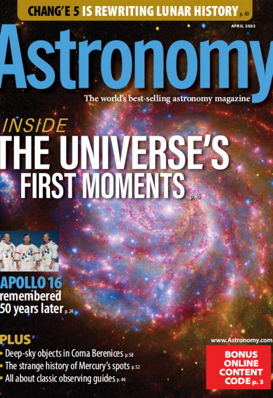 Astronomy天文学2022年4月刊高清无水印PDF