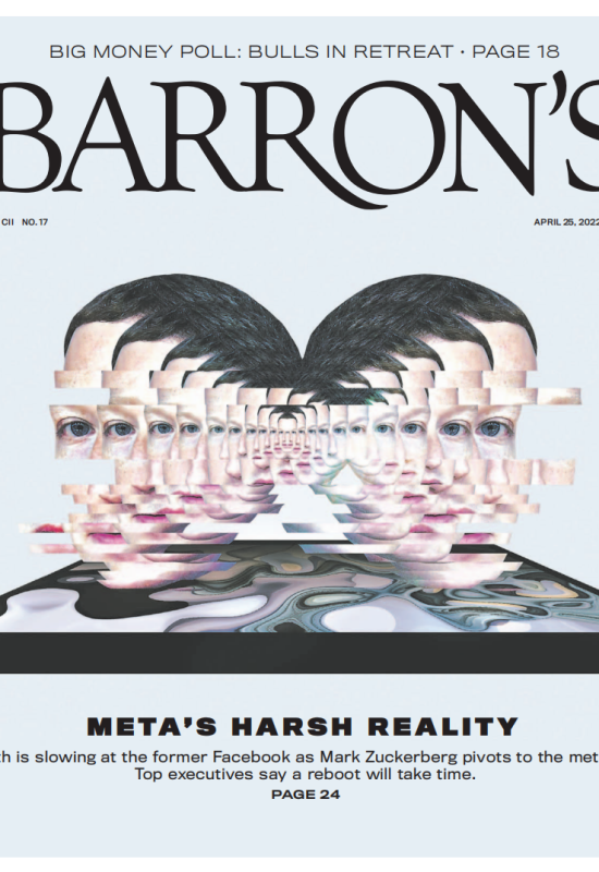 Barron’s 巴伦周刊2022年4月份合集原版外刊高清无水印PDF