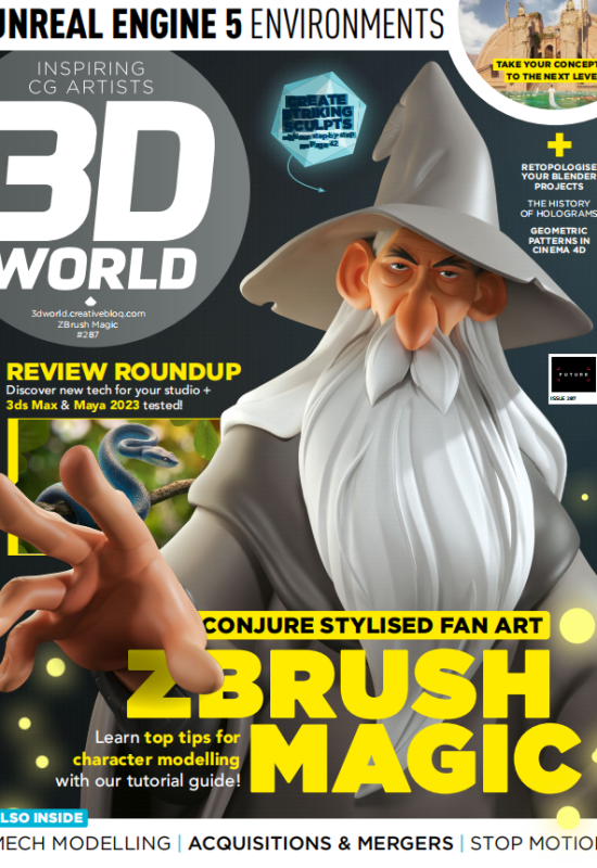 3D World 3D世界CG 艺术2022年7月刊 高清无水印PDF