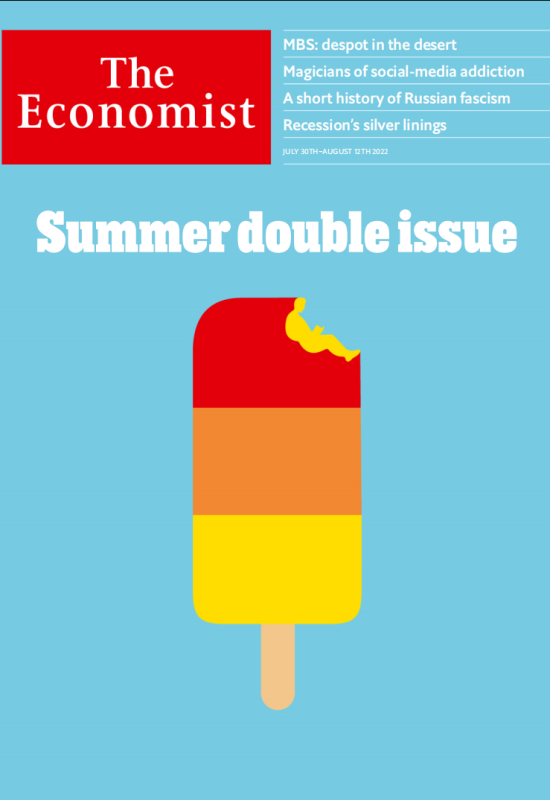 经济学人（The Economist）外刊2022年07月30日&8月5号双周刊原版外刊周刊 高清无水印PDF