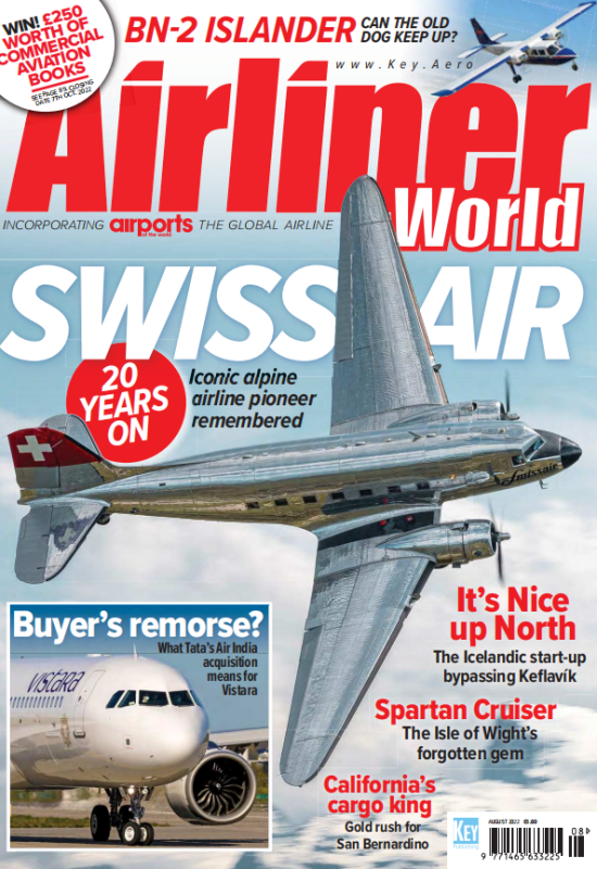 Airliner World2022年8月刊高清无水印PDF