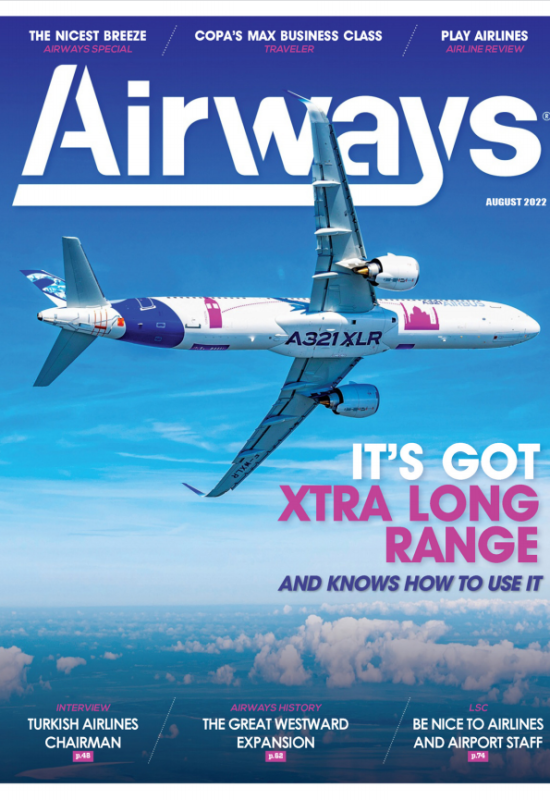 Airways Magazine2022年8月刊高清无水印PDF