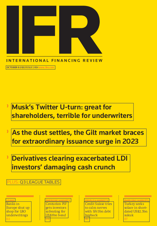 IFR Magazine国际金融评论2022年10月8日周刊高清无水印PDF 原版外刊