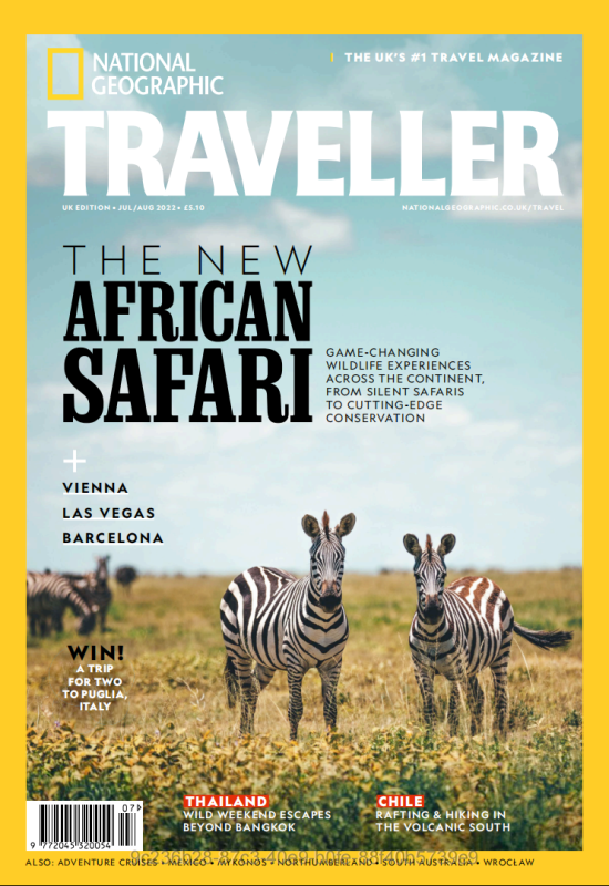 2022年国家地理旅行者（National Geographic）7-8月份月刊高清无水印PDF