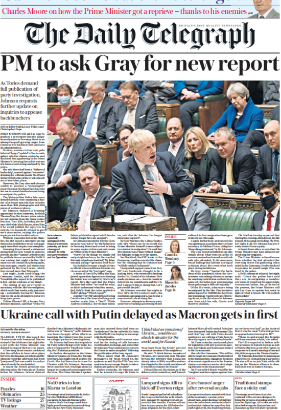 The Daily Telegraph每日电讯报2022年2月合集