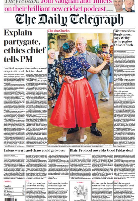 The Daily Telegraph每日电讯报2022年6月合集