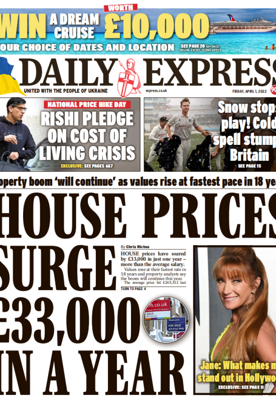Daily Express 每日快报2022年4月合集