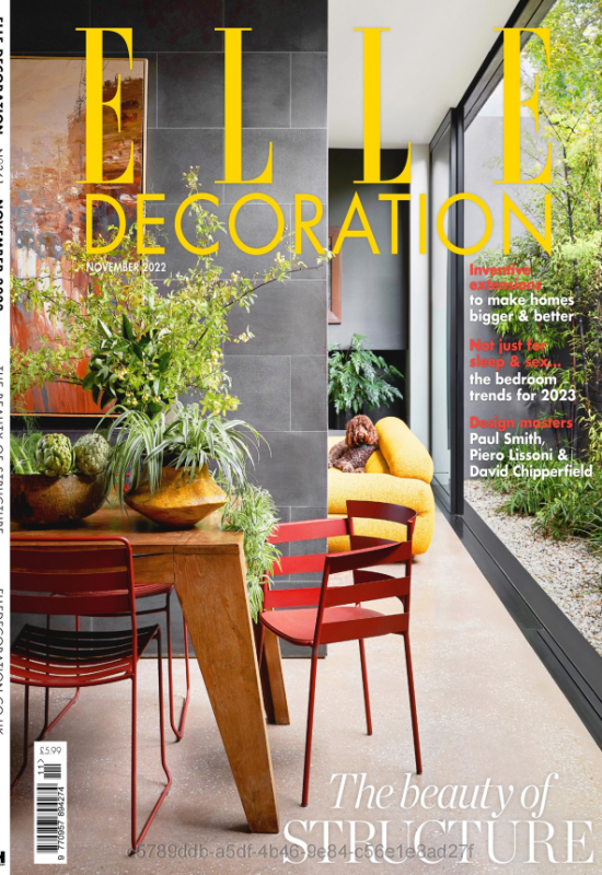 Elle Decoration家居廊/瑞丽家居设计2022年11月刊高清无水印PDF