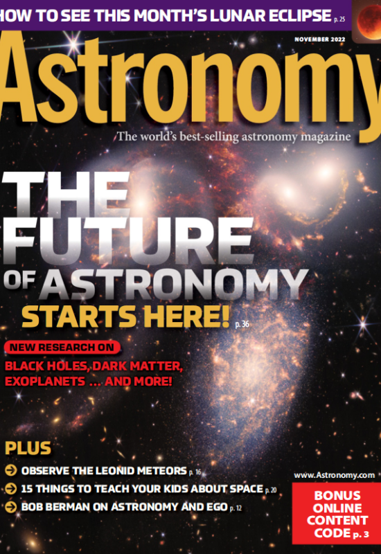 Astronomy天文学2022年11月刊高清无水印PDF