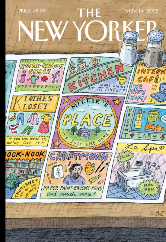 The New Yorker纽约客2022年11月14日 周刊高清无水印PDF 原版外刊