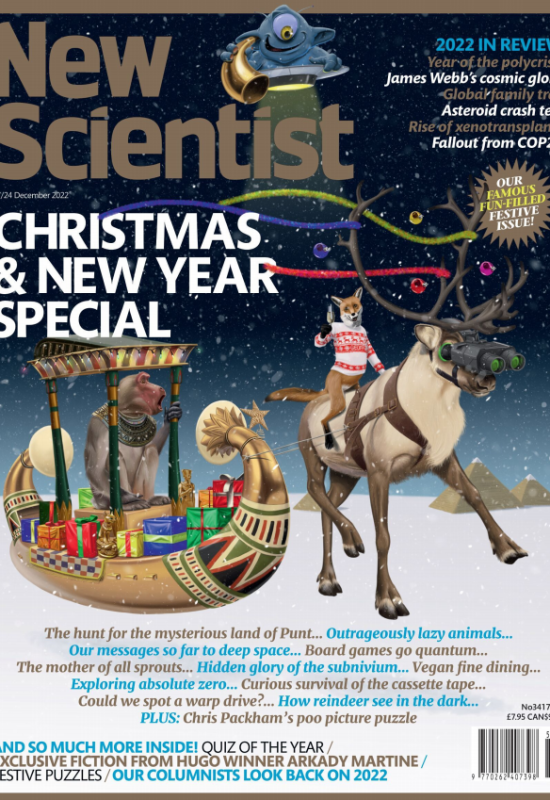 New Scientist新科学家2022年12.17&24日 周刊高清无水印PDF 原版外刊