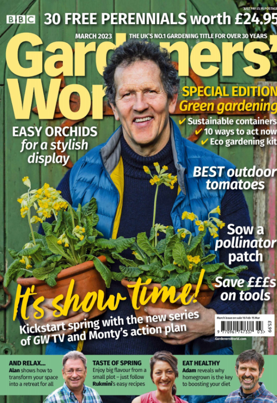 BBC Gardeners’ World园艺杂志2023年3月 月刊高清无水印PDF