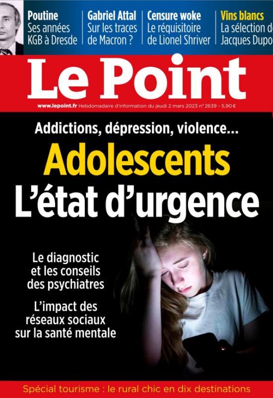 Le Point观点2023年3月2日周刊高清无水印PDF 原版外刊