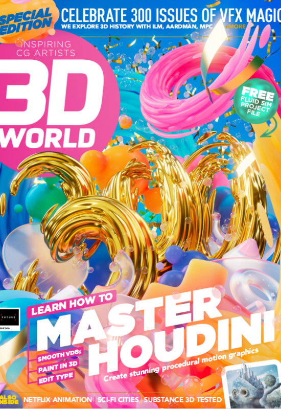 3D World 3D世界CG 艺术2023年7月刊 高清无水印PDF