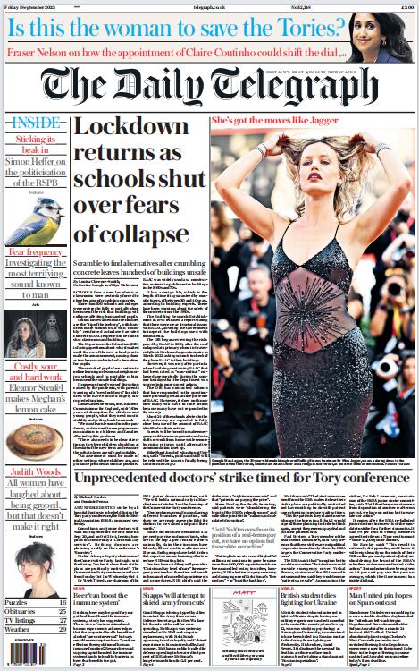 The Daily Telegraph每日电讯报2023年9月1日 日刊高清无水印