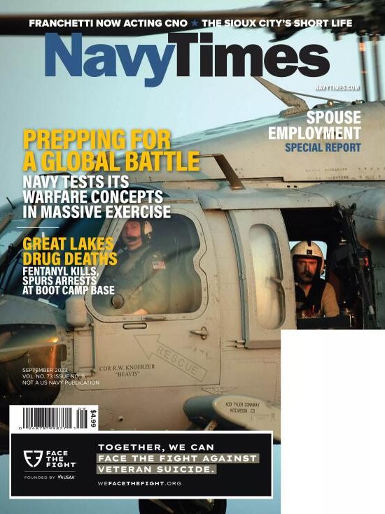海军时报 Navy Times 2023年9月高清无水印电子版PDF