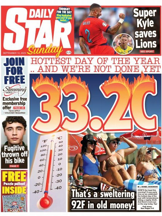 Daily Star每日星报2023年9月10日 日刊高清无水印