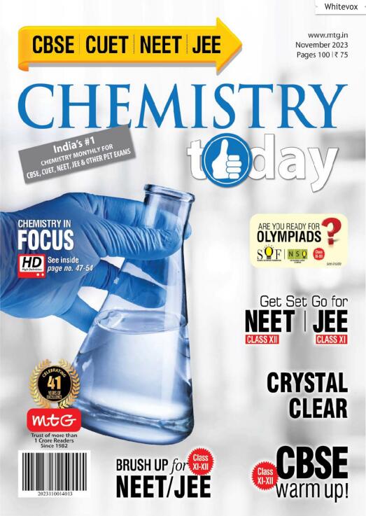 今日化学 Chemistry Today 2023年11月高清无水印电子版PDF
