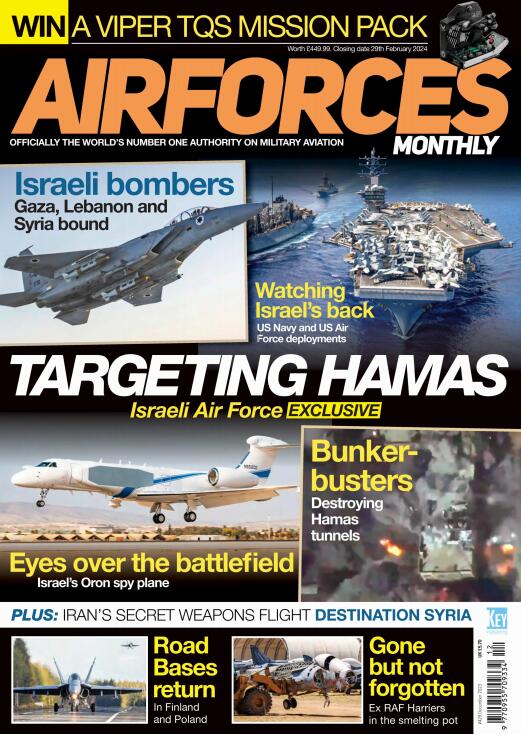 空军月刊AirForces Monthly 2023年12月高清无水印电子版PDF