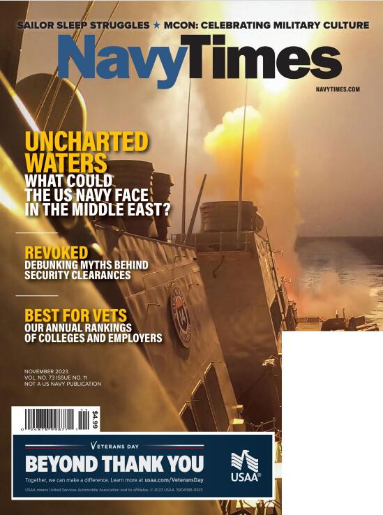海军时报 Navy Times 2023年11月高清无水印电子版PDF