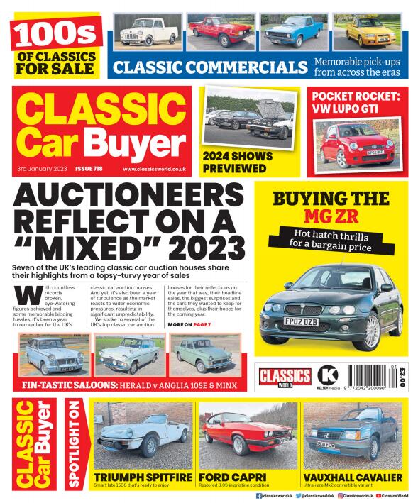 Classic Car Buyer2024.1.3周刊高清无水印PDF 原版外刊