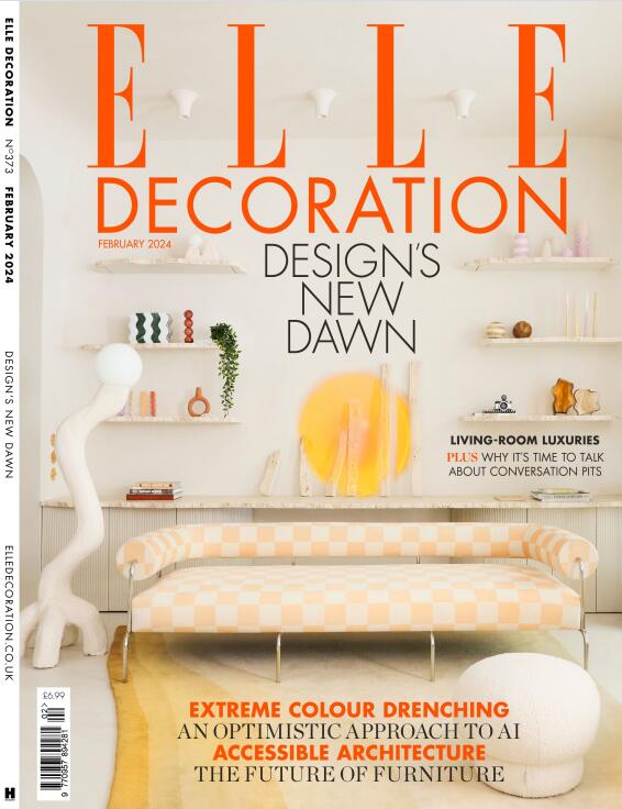 Elle Decoration家居廊/瑞丽家居设计2024年2月刊高清无水印PDF