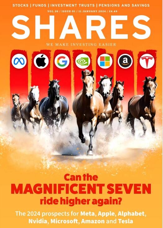 Shares Magazine 英国著名财经杂志 2024年1月11日周刊高清无水印PDF 原版外刊