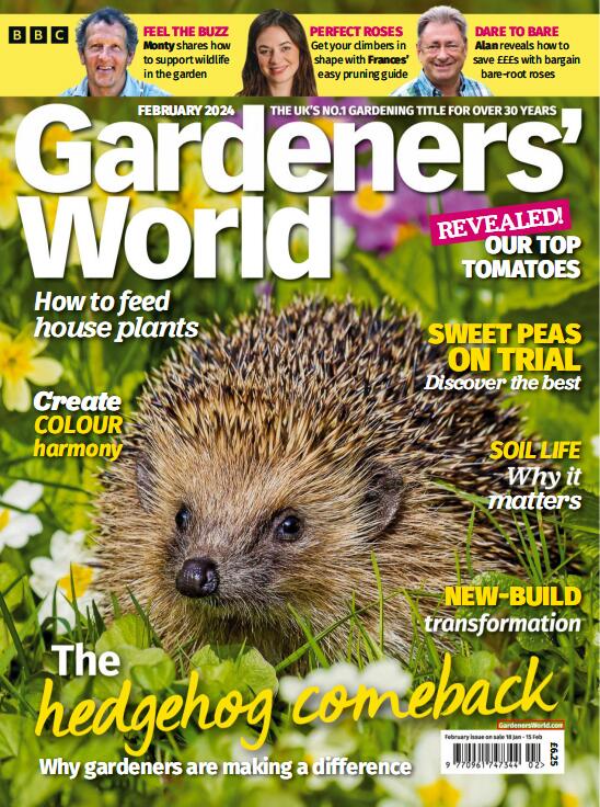BBC Gardeners’ World园艺杂志2024年2月刊高清无水印PDF