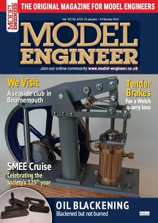 Model Engineer英国模型杂志 2024.1.26&2024.2.8周刊高清无水印PDF 原版外刊