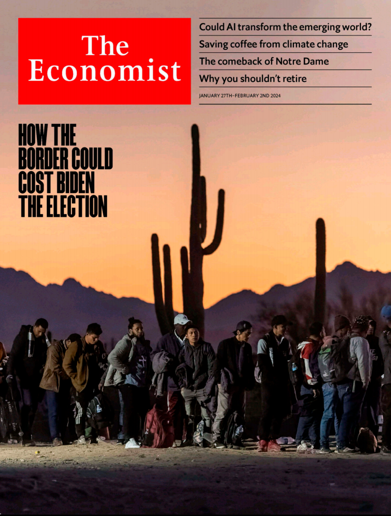 经济学人（The Economist）外刊 2024年1月27号原版外刊周刊 高清无水印PDF